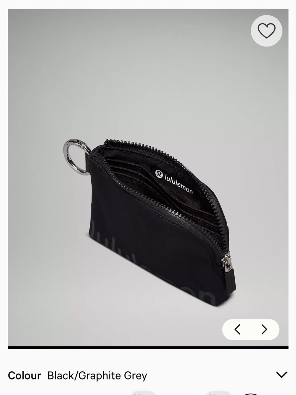 Lululemon Clippable Card Pouch - Picture 5 of 5